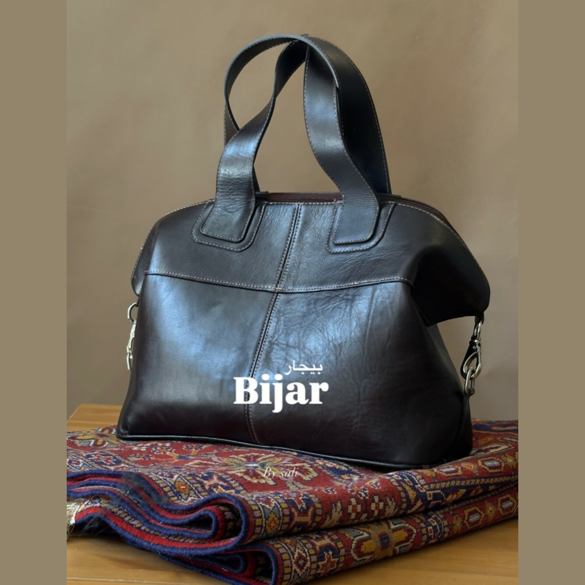 کیف چرمی sally مدل بیجار